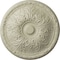 Ekena Millwork Granada Ceiling Medallion (Fits Canopies up to 4 1/4"), Hand-Painted Clear Yellow, 15 3/4"OD x 5/8"P CM16GACYF - alternate 1